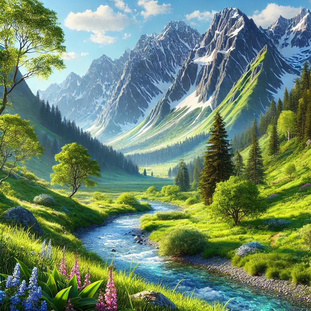 Montaña de Primavera